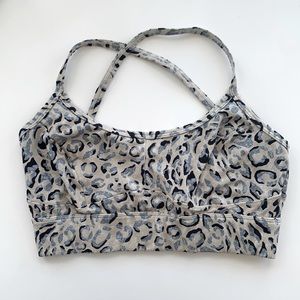 Varley Always Irena Bra Leopard Print